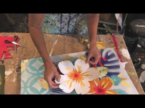 Piece by piece: the hibiscus
